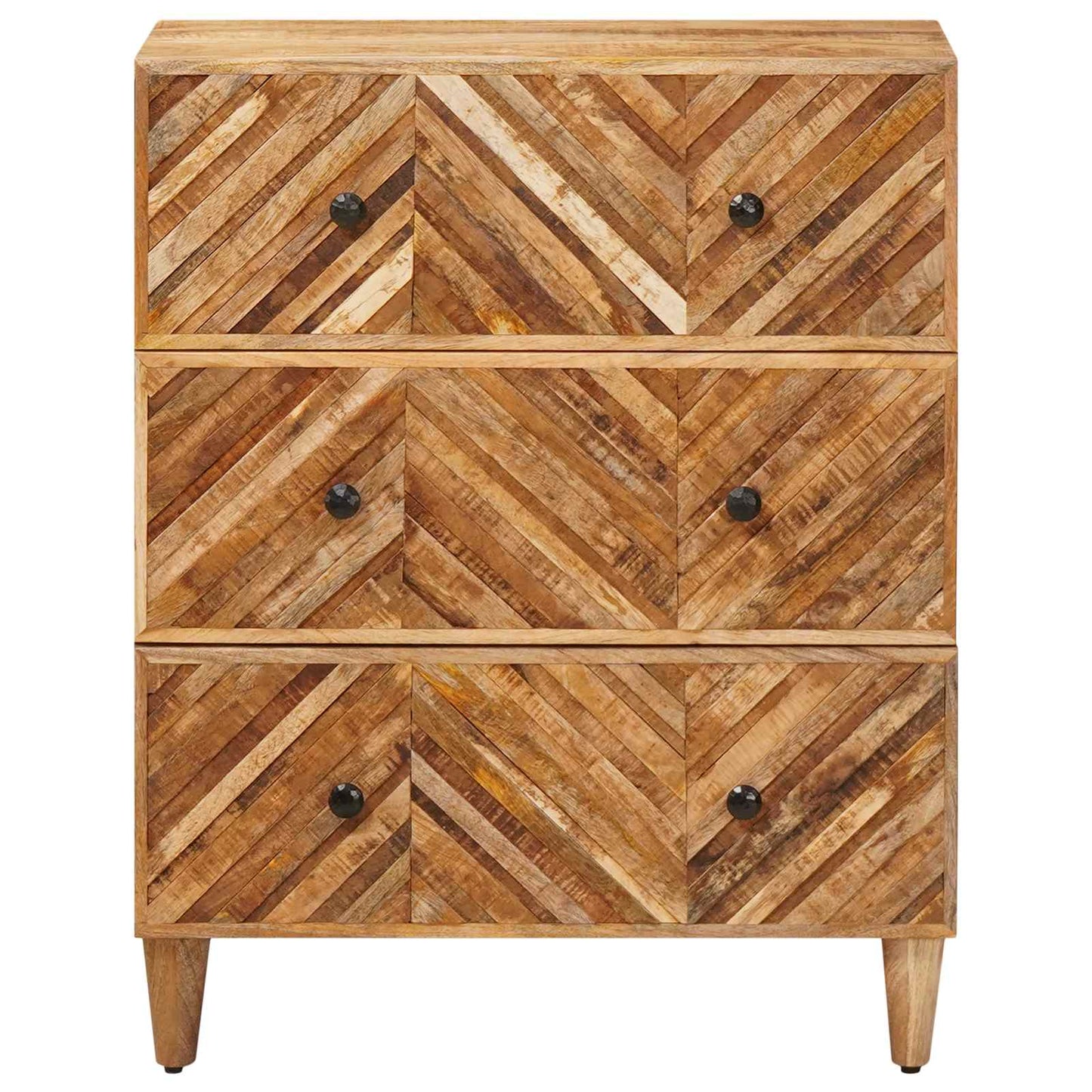 Oppbevaringsskap Brun 60 x 33,5 x 75 cm Massiv mango tre