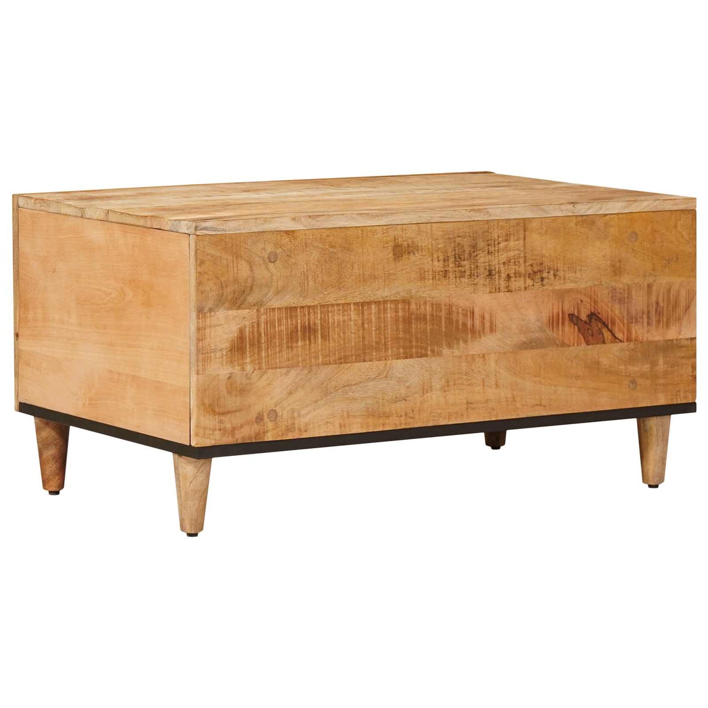 Kaffebord Brun 80 x 50 x 40 cm Massiv mango tre