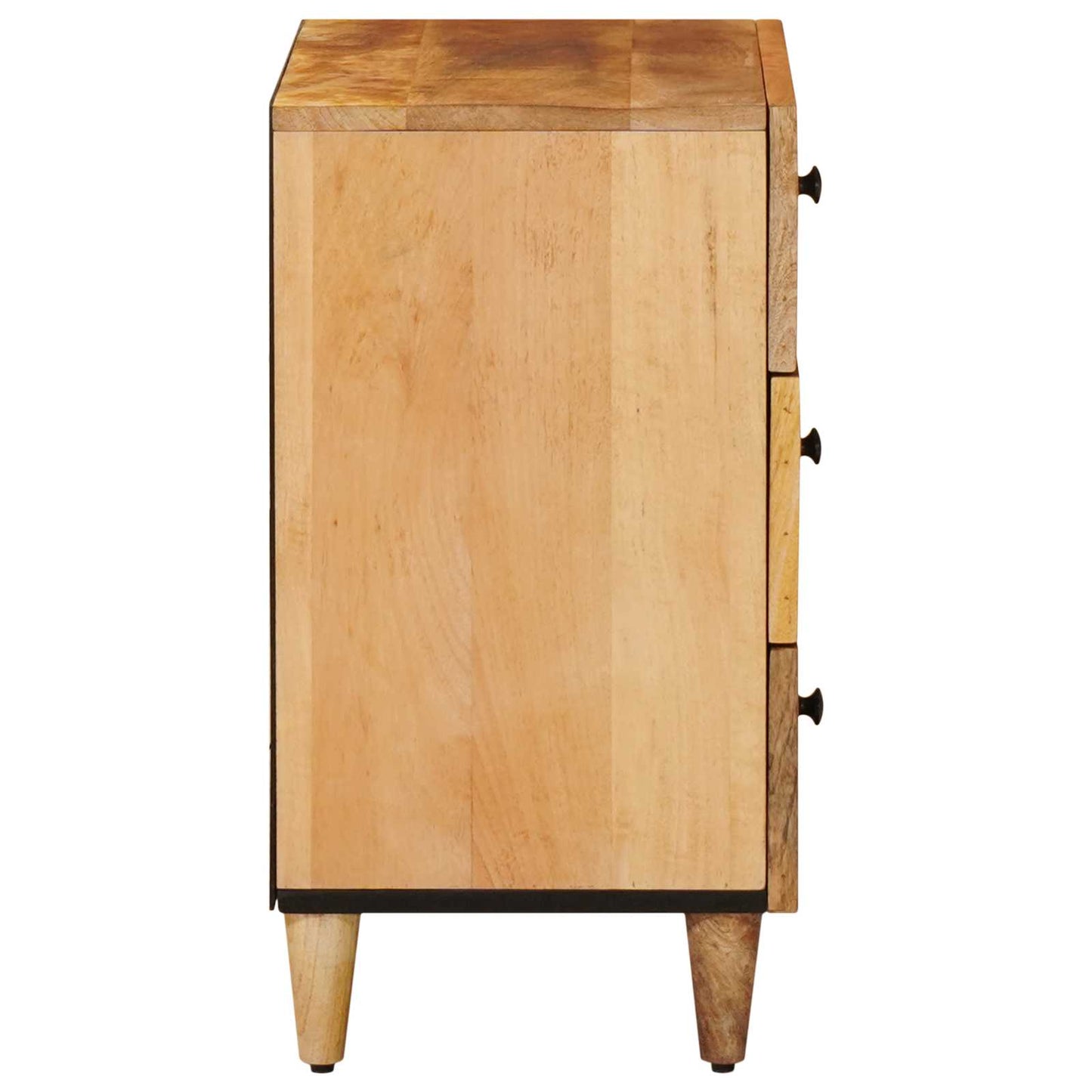 Nattbord med skuff Brun 50 x 33 x 60 cm Massiv mango tre
