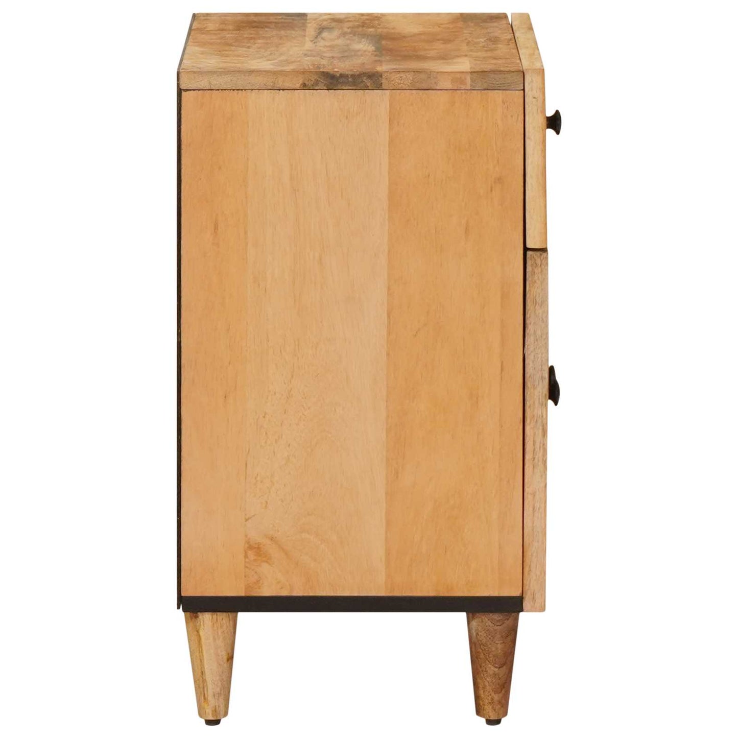 Nattbord med skuff Brun 50 x 33 x 60 cm Massiv mango tre