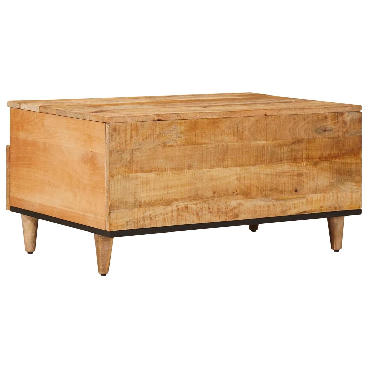 Kaffebord Brun 80 x 54 x 40 cm Massiv mango tre