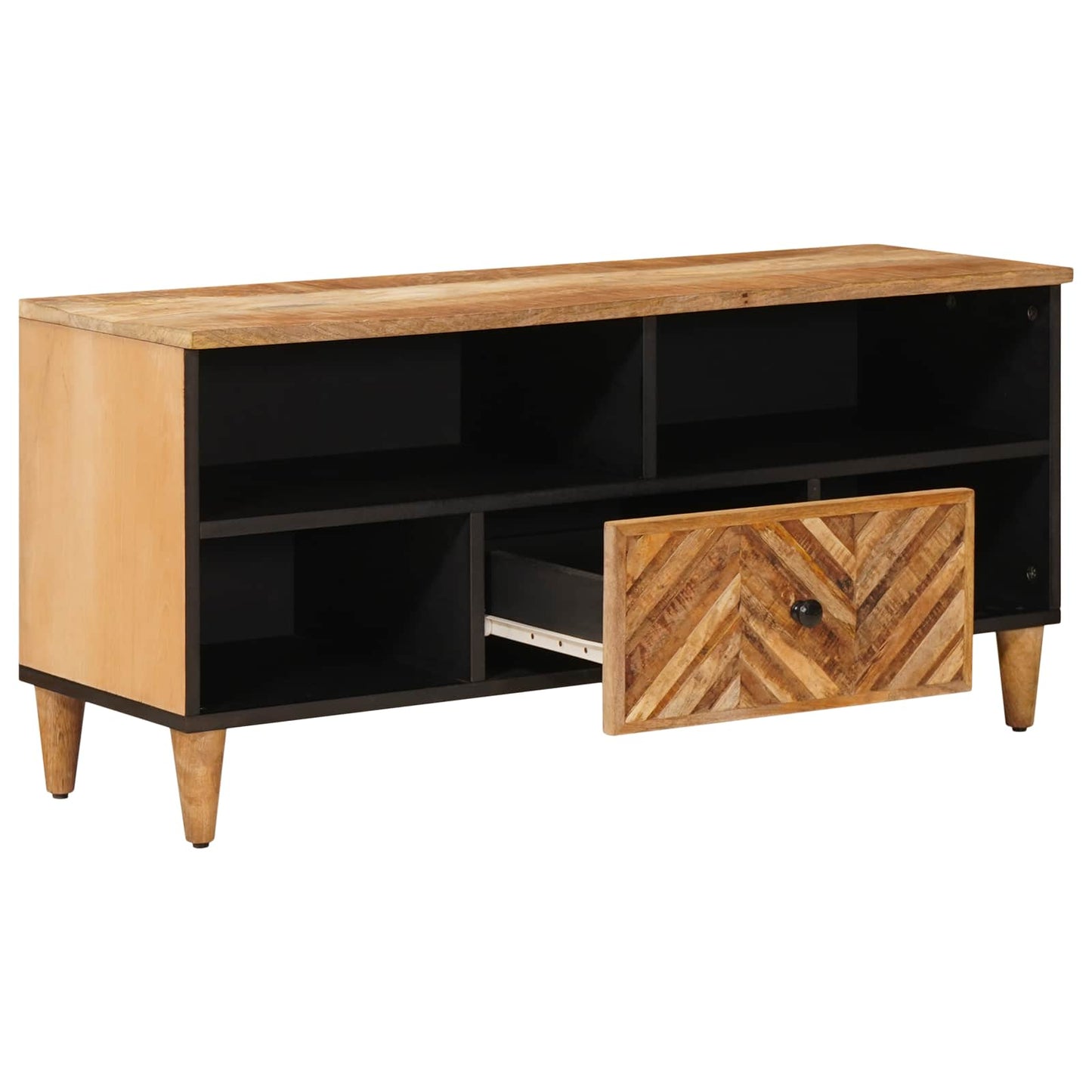 Oppbevaringsskap Brun 100 x 33,5 x 46 cm Massiv mango tre