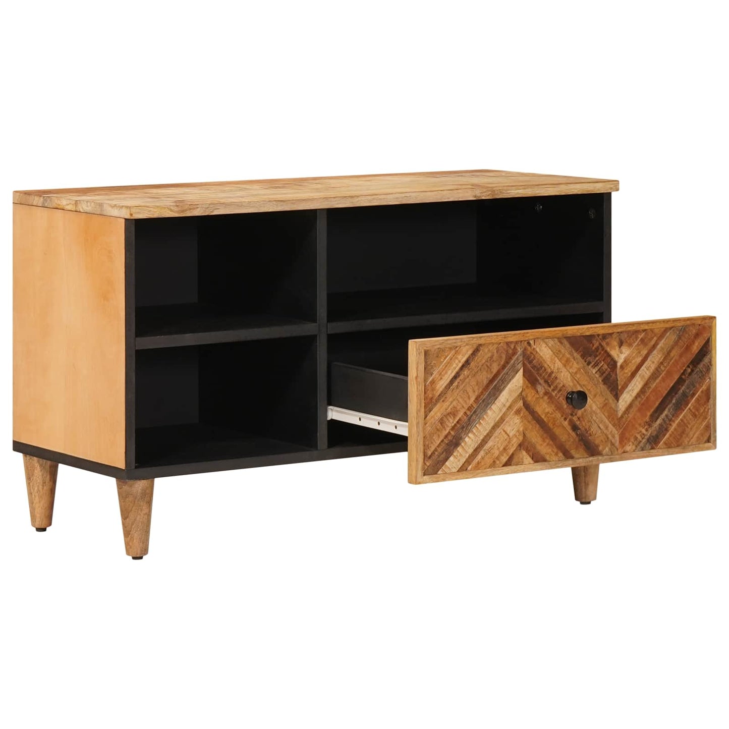 Oppbevaringsskap Brun 80 x 33,5 x 46 cm Massiv mango tre