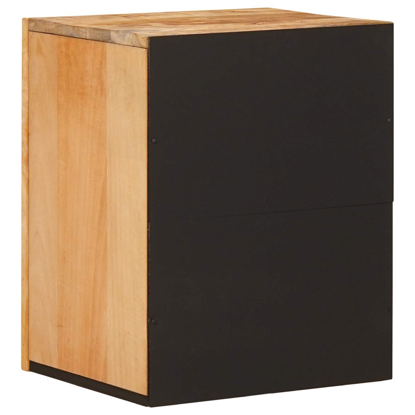 Hengende skap med dør Brun 38 x 33,5 x 48 cm Massiv mango tre