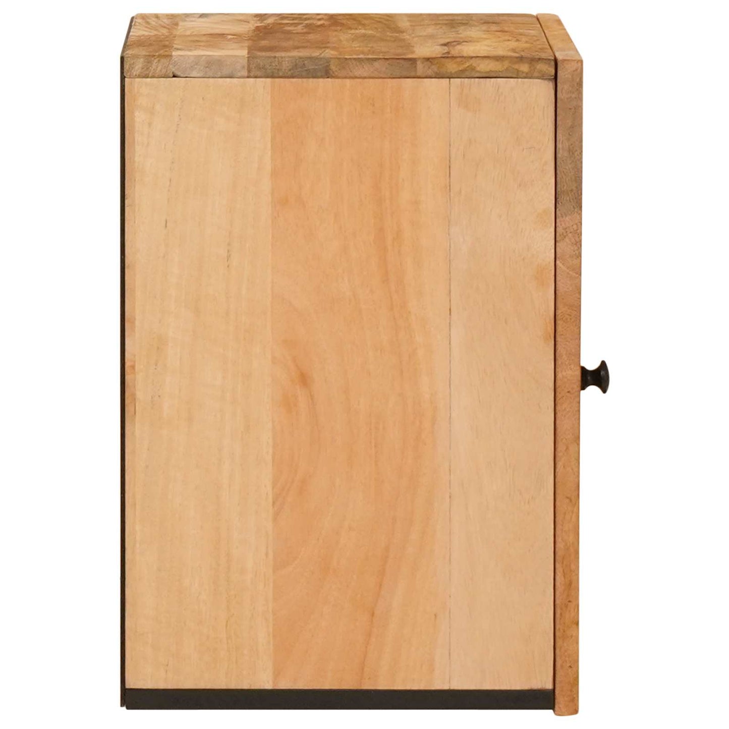 Hengende skap med dør Brun 38 x 33,5 x 48 cm Massiv mango tre