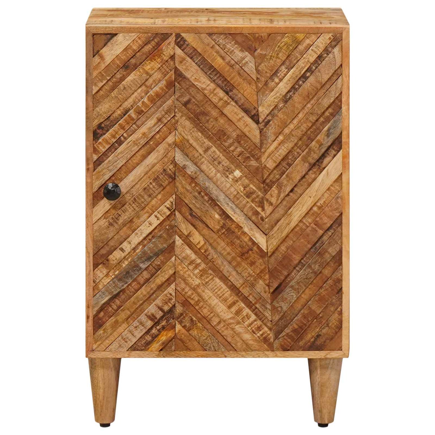 Baderomsskap med dør Brun 38 x 33,5 x 58 cm Massiv mango tre