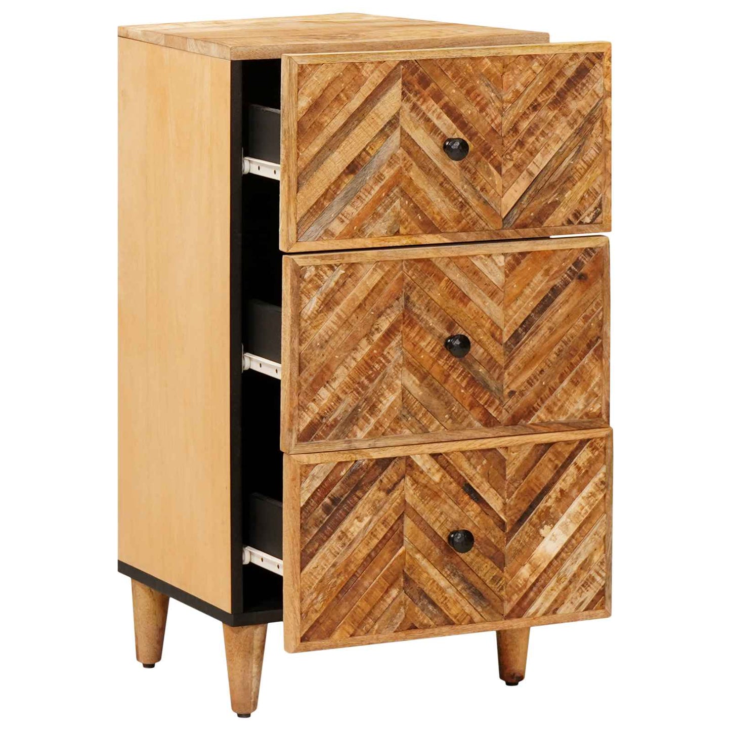 Oppbevaringsskap Brun 40 x 33,5 x 75 cm Massiv mango tre