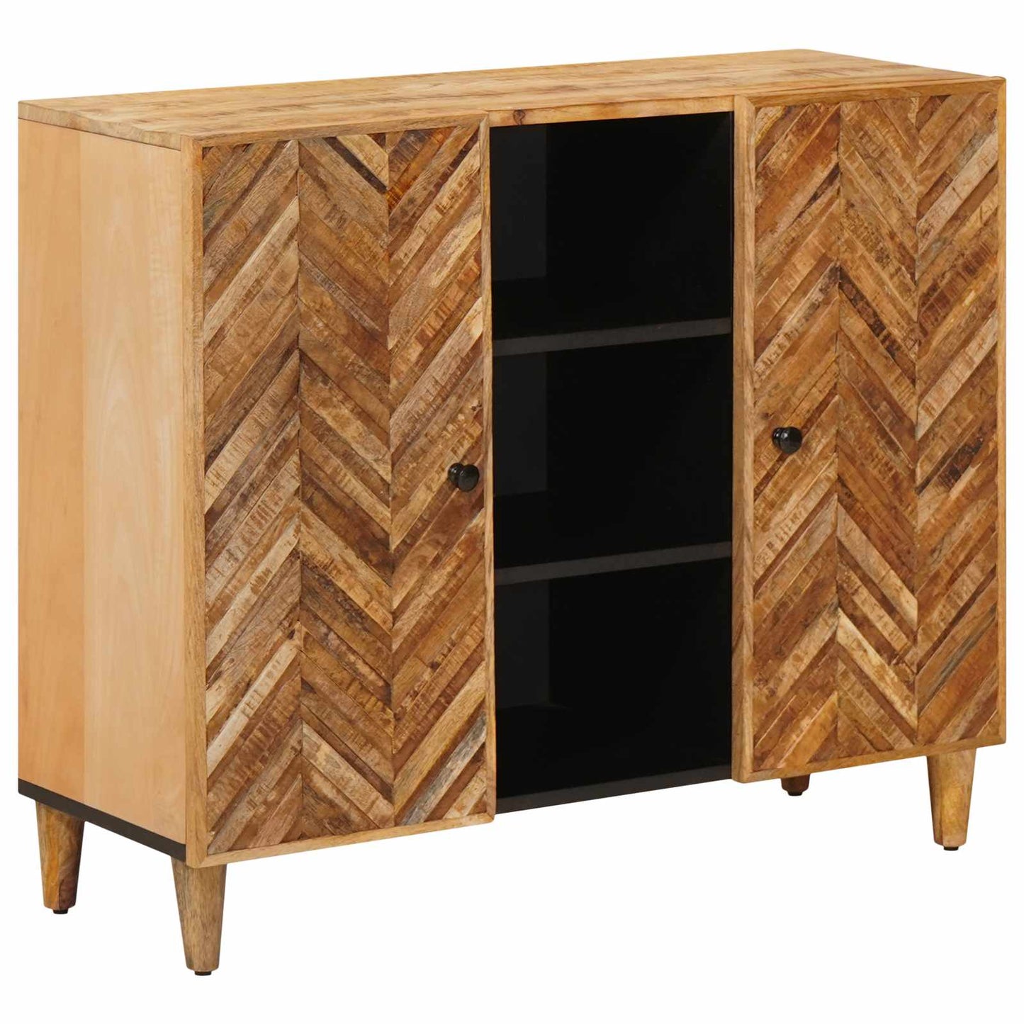 Oppbevaringsskap Brun 90 x 33,5 x 75 cm Massiv mango tre