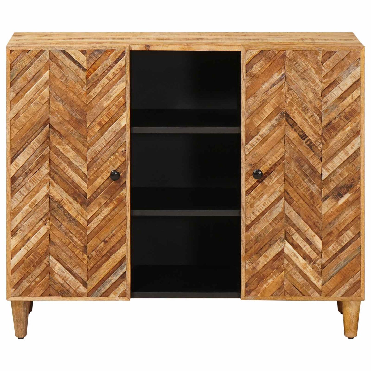 Oppbevaringsskap Brun 90 x 33,5 x 75 cm Massiv mango tre