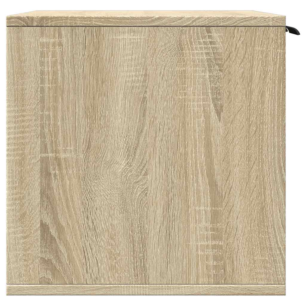 Skap til kattetoalett sonoma eik 60x40x40 cm konstruert tre vidaXL