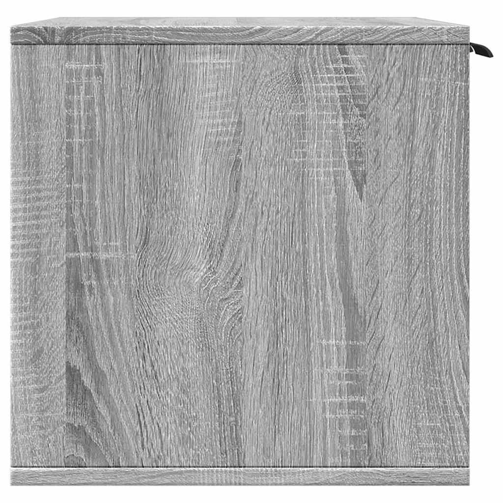 Skap til kattetoalett grå sonoma 60x40x40 cm konstruert tre