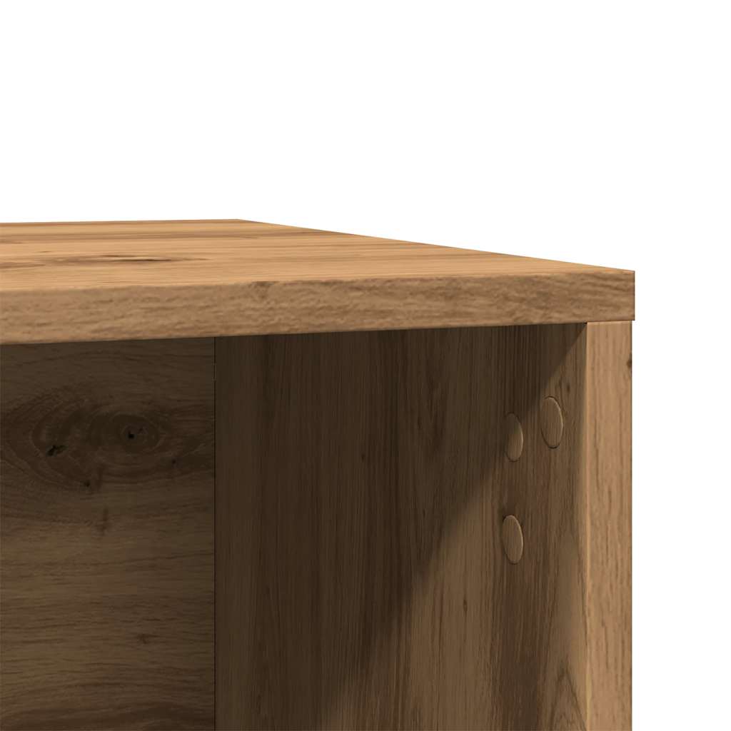 Skap til kattetoalett artisan eik 60x40x40 cm konstruert tre vidaXL