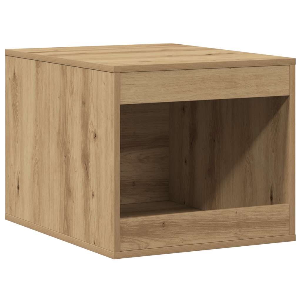 Skap til kattetoalett artisan eik 47x59x42 cm konstruert tre