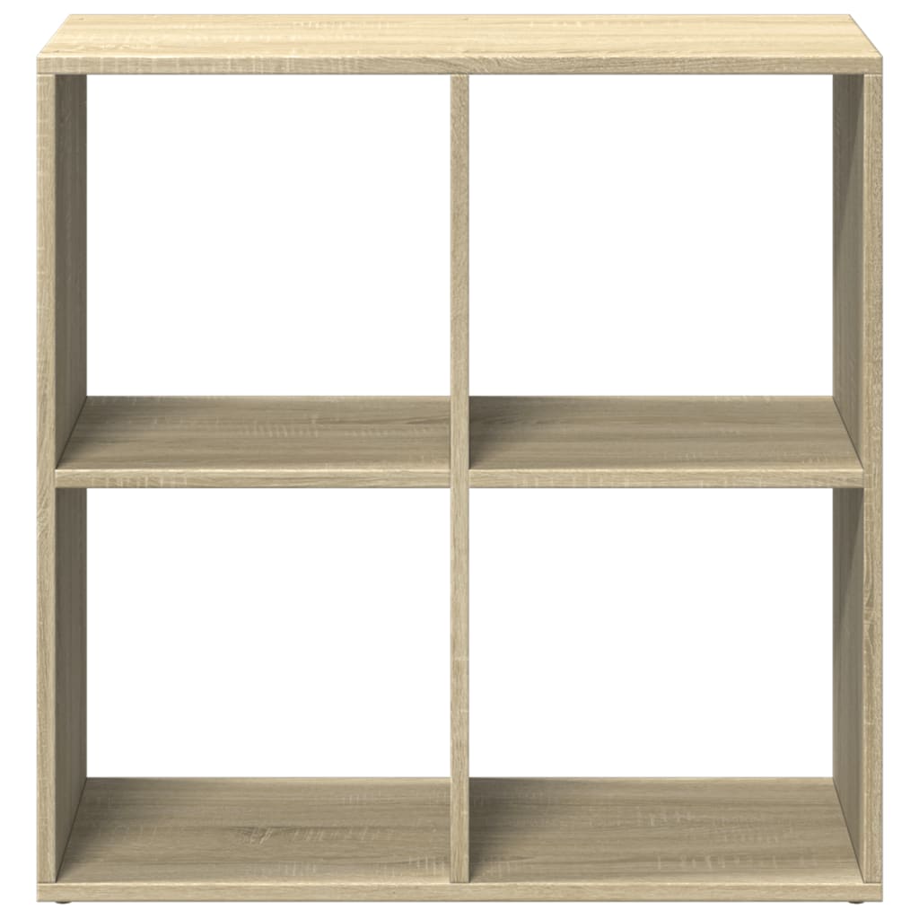 Romdeler bokhylle sonoma eik 69,5x29x69,5 cm konstruert tre
