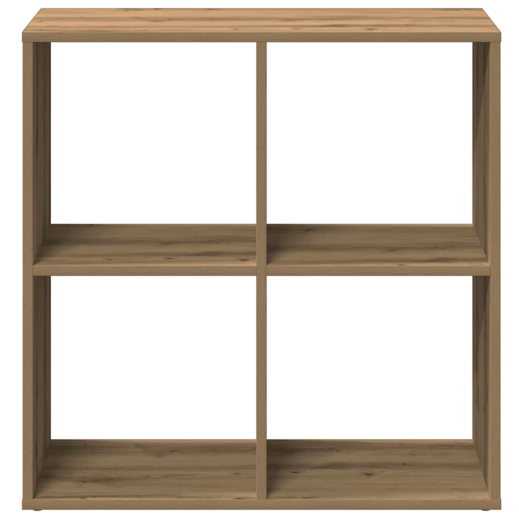 Romdeler bokhylle artisan eik 69,5x29x69,5 cm konstruert tre