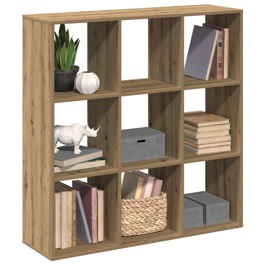 Romdeler bokhylle artisan eik 102x29x103,5 cm konstruert tre
