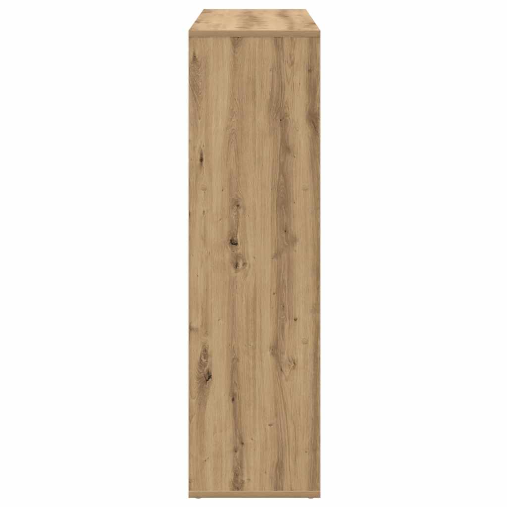 Romdeler bokhylle artisan eik 102x29x103,5 cm konstruert tre