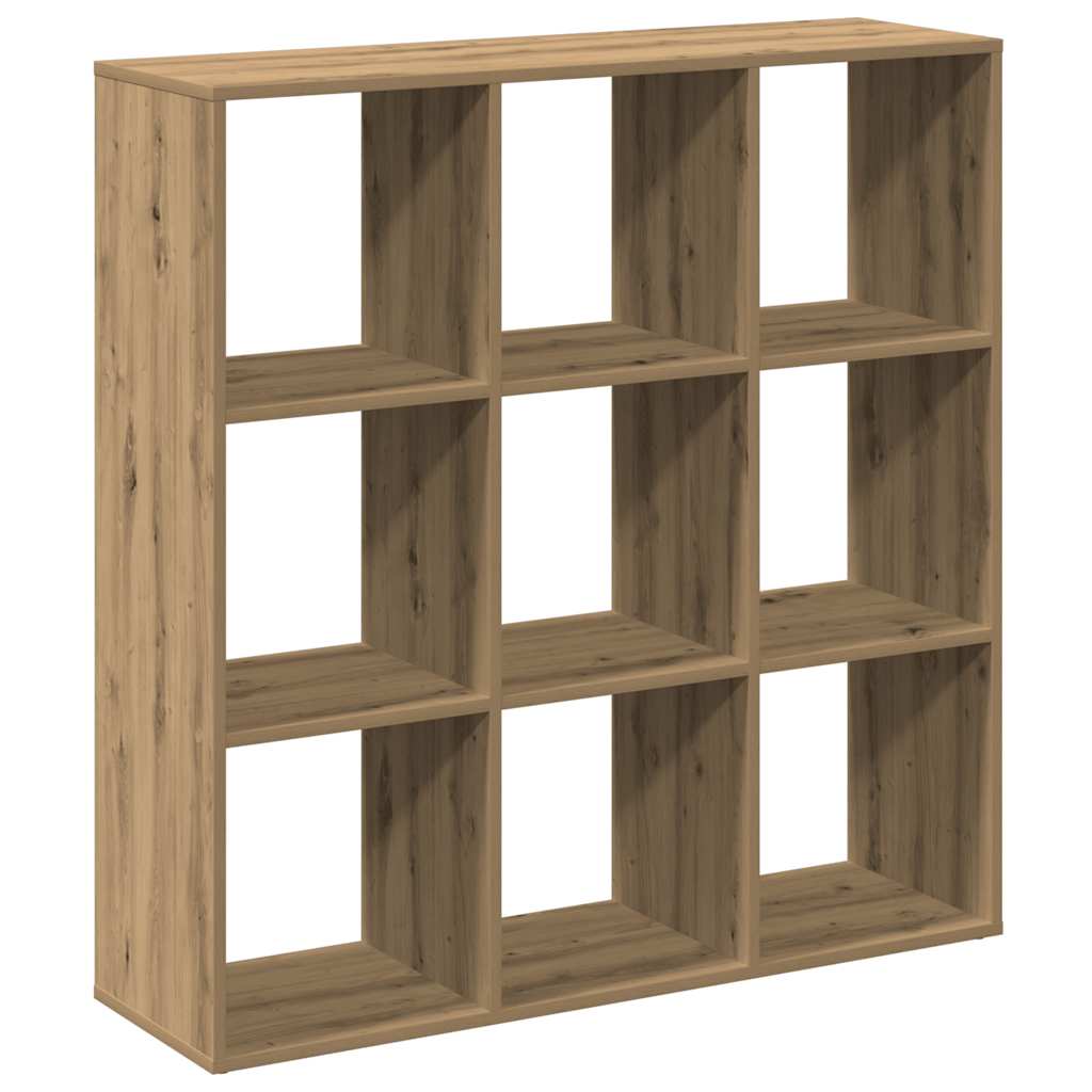 Romdeler bokhylle artisan eik 102x29x103,5 cm konstruert tre