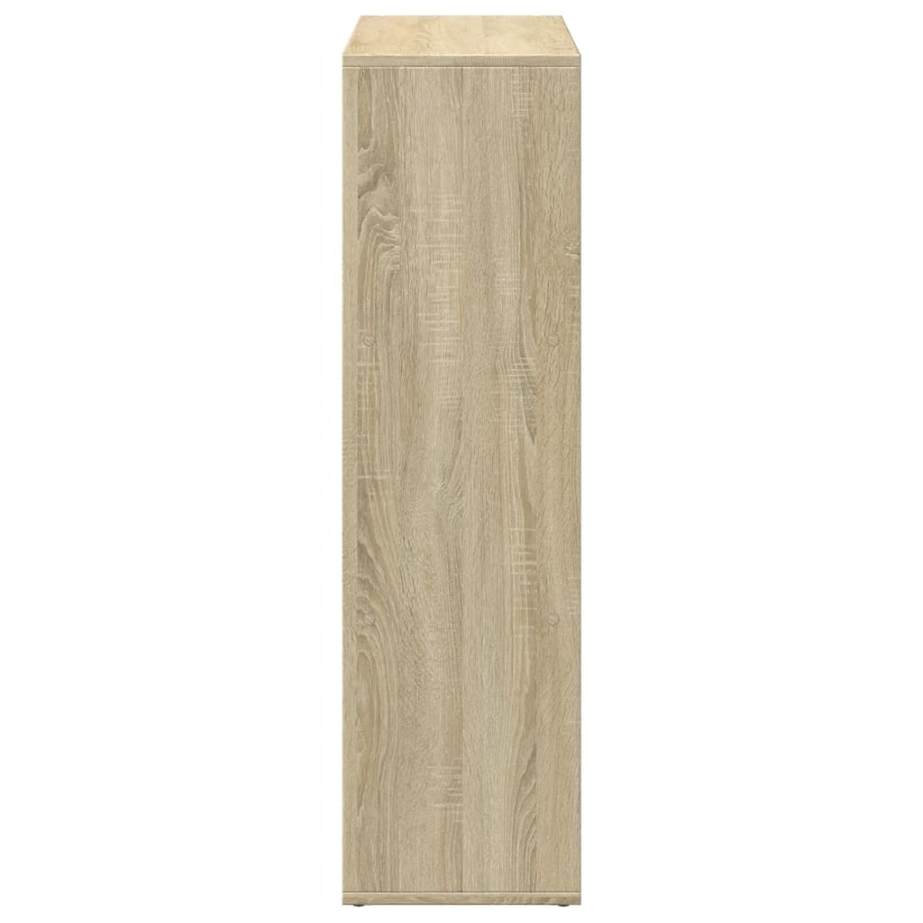 Romdeler bokhylle sonoma eik 102x29x103,5 cm konstruert tre