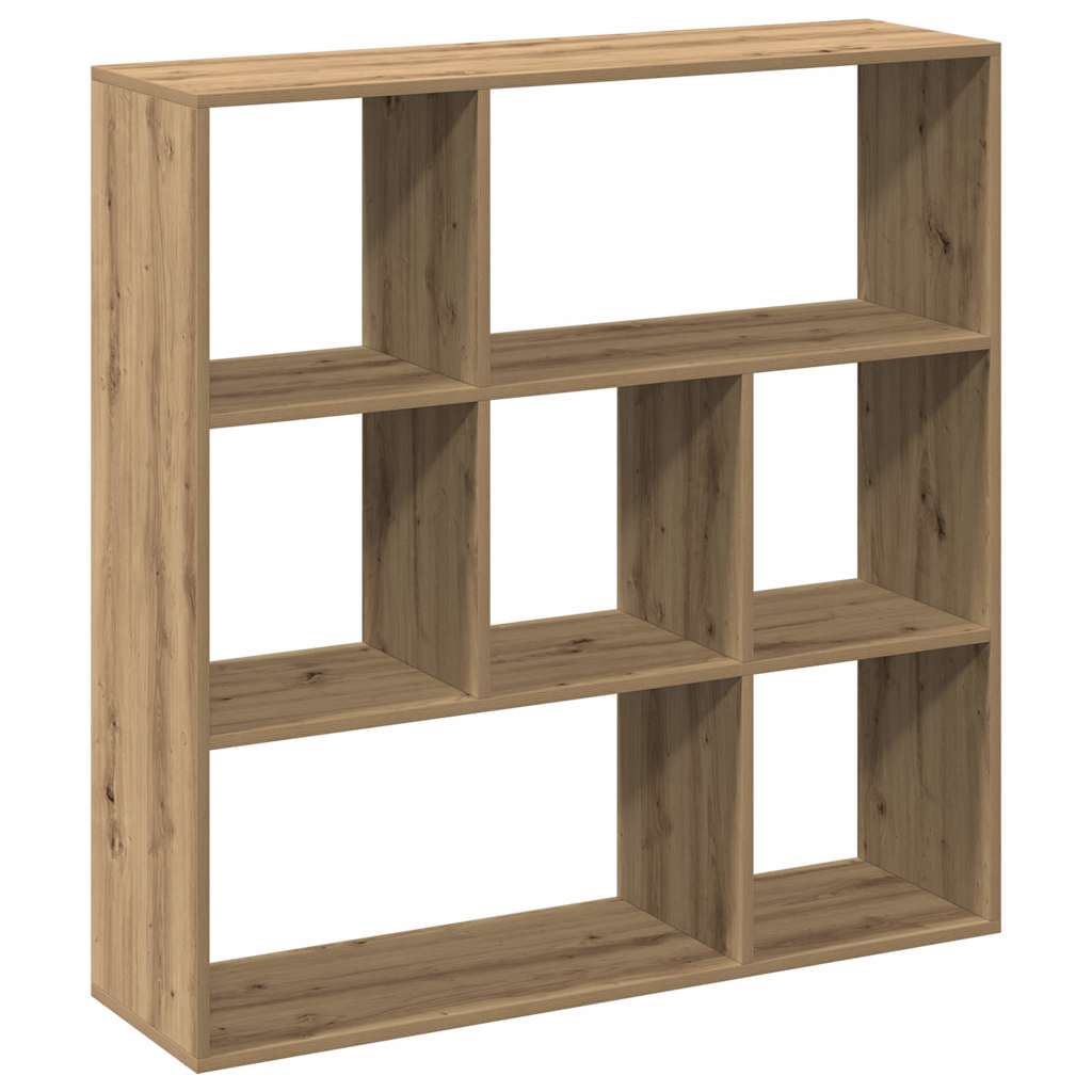 Romdeler bokhylle artisan eik 102x29x103,5 cm konstruert tre