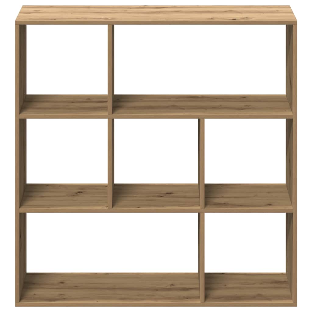 Romdeler bokhylle artisan eik 102x29x103,5 cm konstruert tre