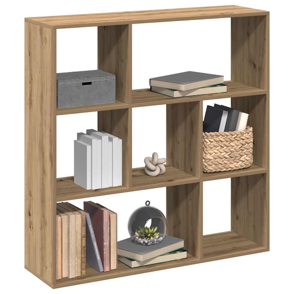 Romdeler bokhylle artisan eik 102x29x103,5 cm konstruert tre