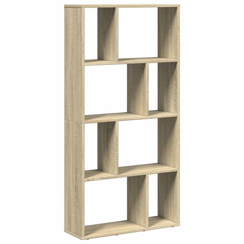 Bokhylle sonoma eik 60x20x120,5 cm konstruert tre
