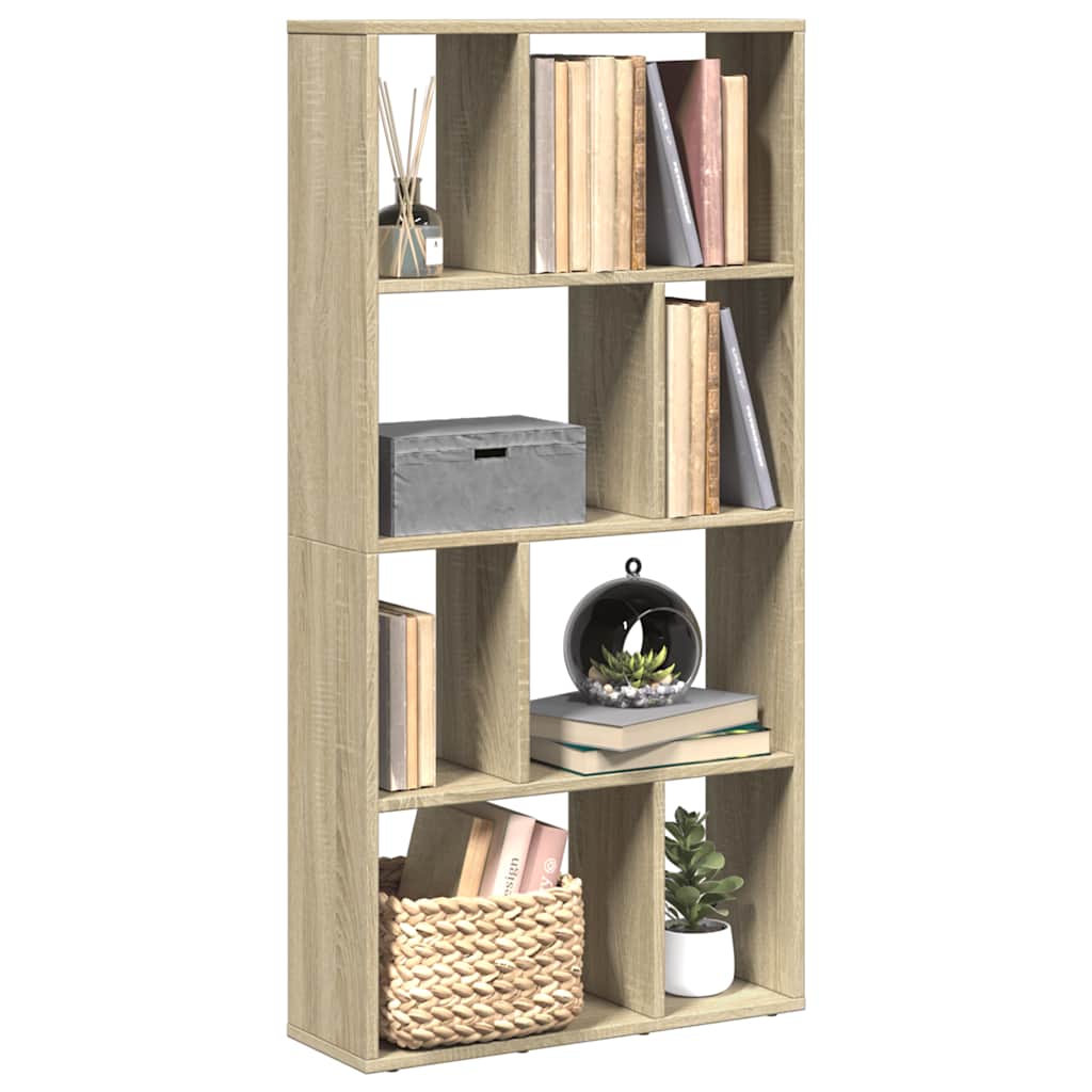 Bokhylle sonoma eik 60x20x120,5 cm konstruert tre