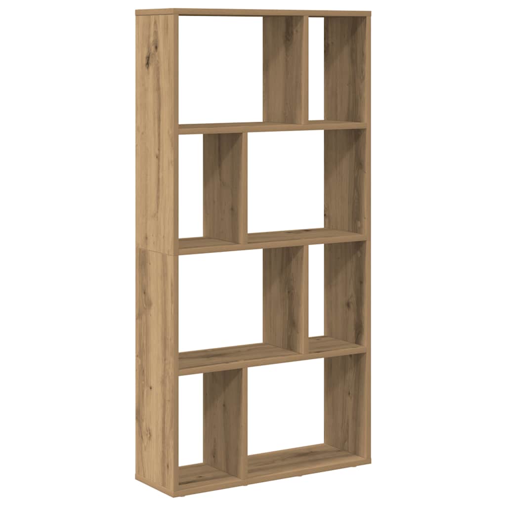 Bokhylle artisan eik 60x20x120,5 cm konstruert tre