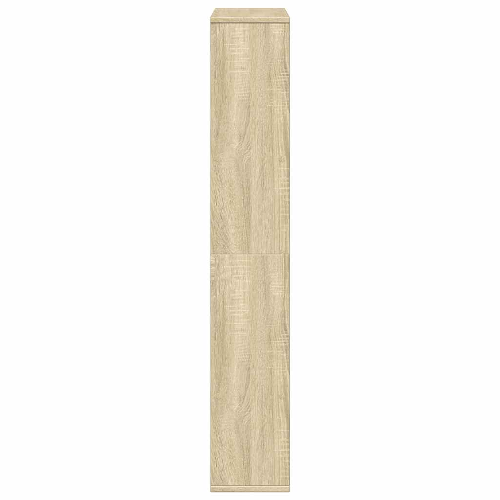Bokhylle sonoma eik 72x20x120,5 cm konstruert tre