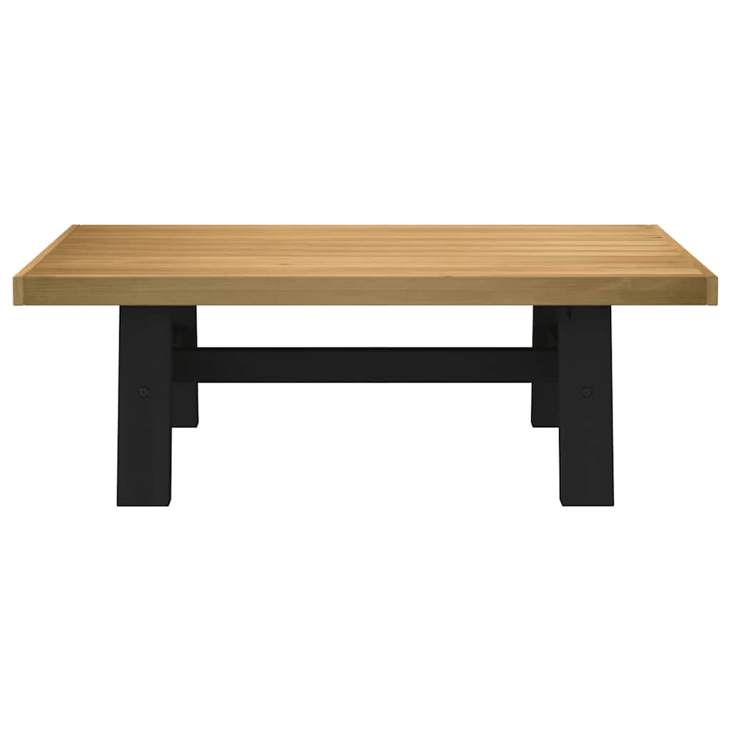 Salongbord NOAIN A-formede ben 120x60x40 cm heltre furu