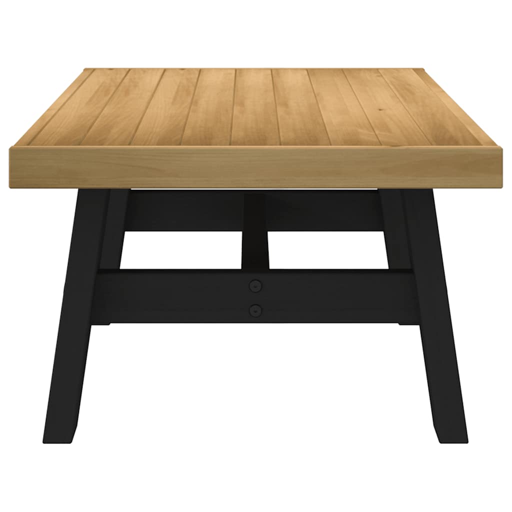 Salongbord NOAIN A-formede ben 120x60x40 cm heltre furu