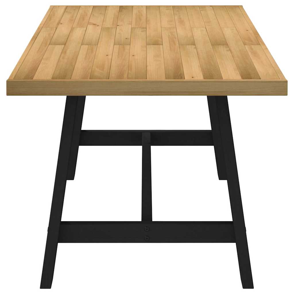 Spisebord NOAIN A-formede ben 180x90x75 cm heltre furu