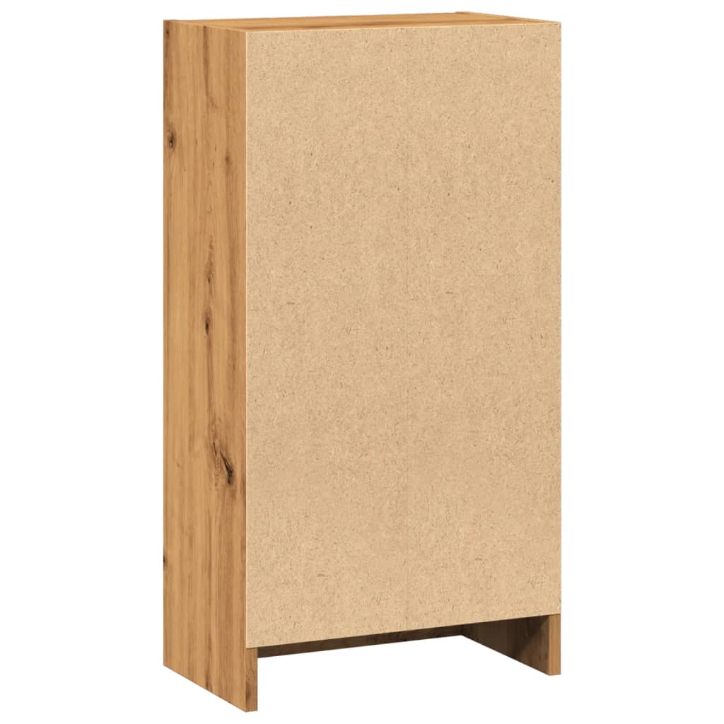 Bokhylle artisan eik 40x24x76 cm konstruert tre