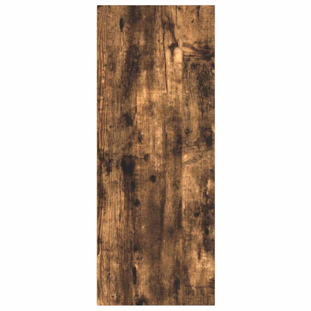 Bokhylle røkt eik 40x30x77 cm konstruert tre