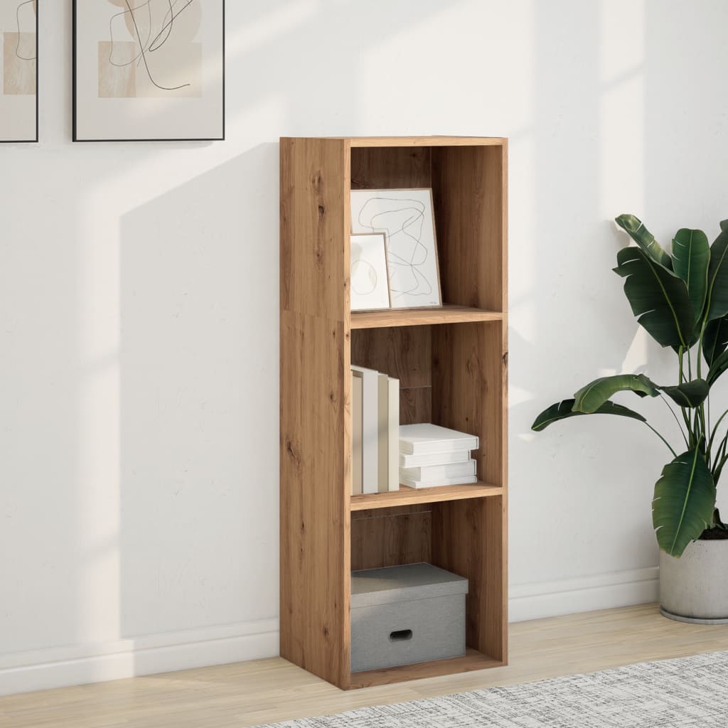 Bokhylle artisan eik 40x30x114 cm konstruert tre