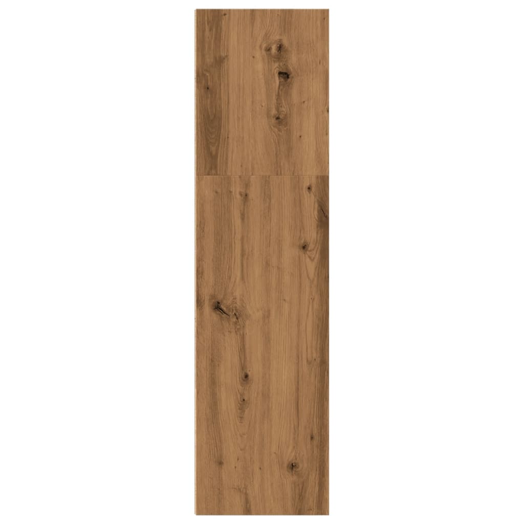 Bokhylle artisan eik 40x30x114 cm konstruert tre