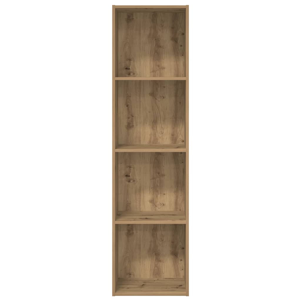 Bokhylle artisan eik 40x30x152 cm konstruert tre