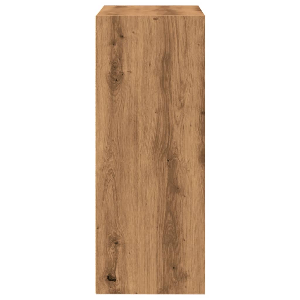 Bokhylle artisan eik 60x30x77 cm konstruert tre