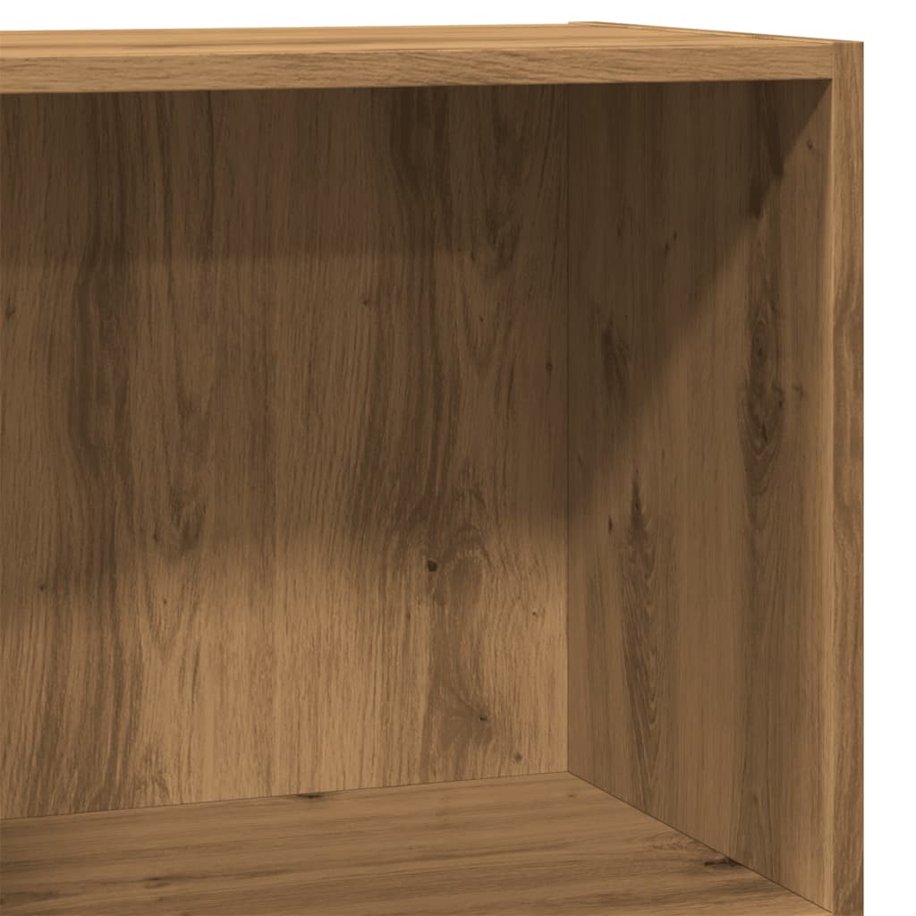Bokhylle artisan eik 60x30x77 cm konstruert tre