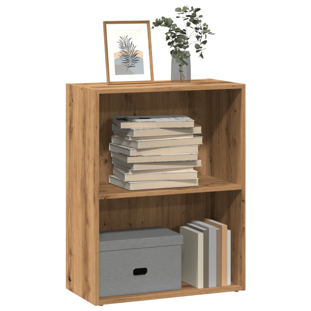 Bokhylle artisan eik 60x30x77 cm konstruert tre