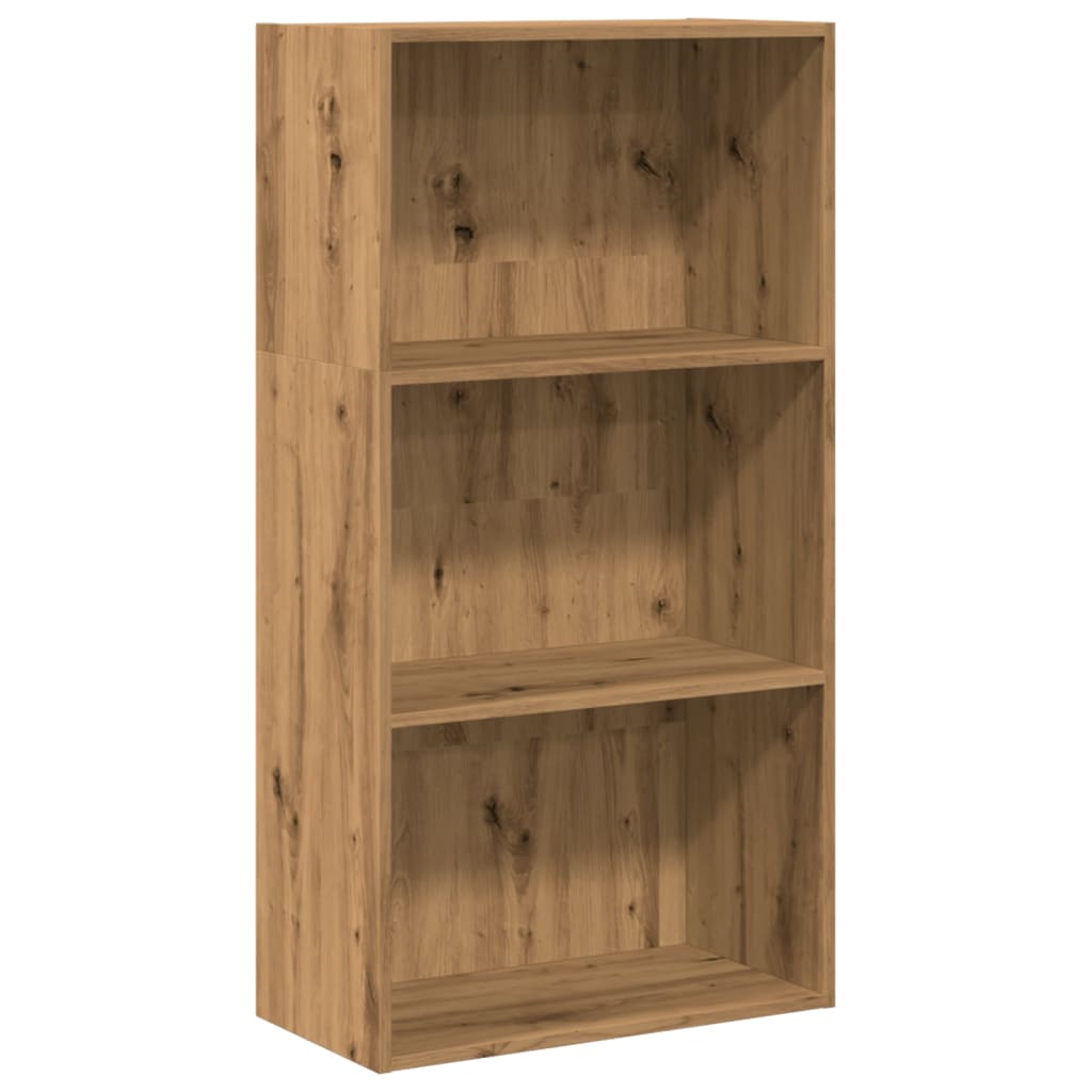 Bokhylle artisan eik 60x30x114 cm konstruert tre