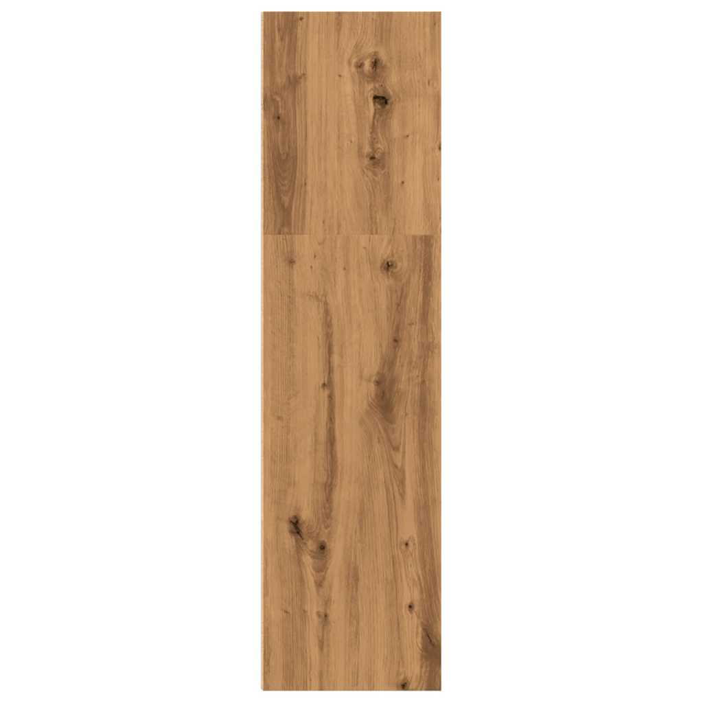 Bokhylle artisan eik 60x30x114 cm konstruert tre