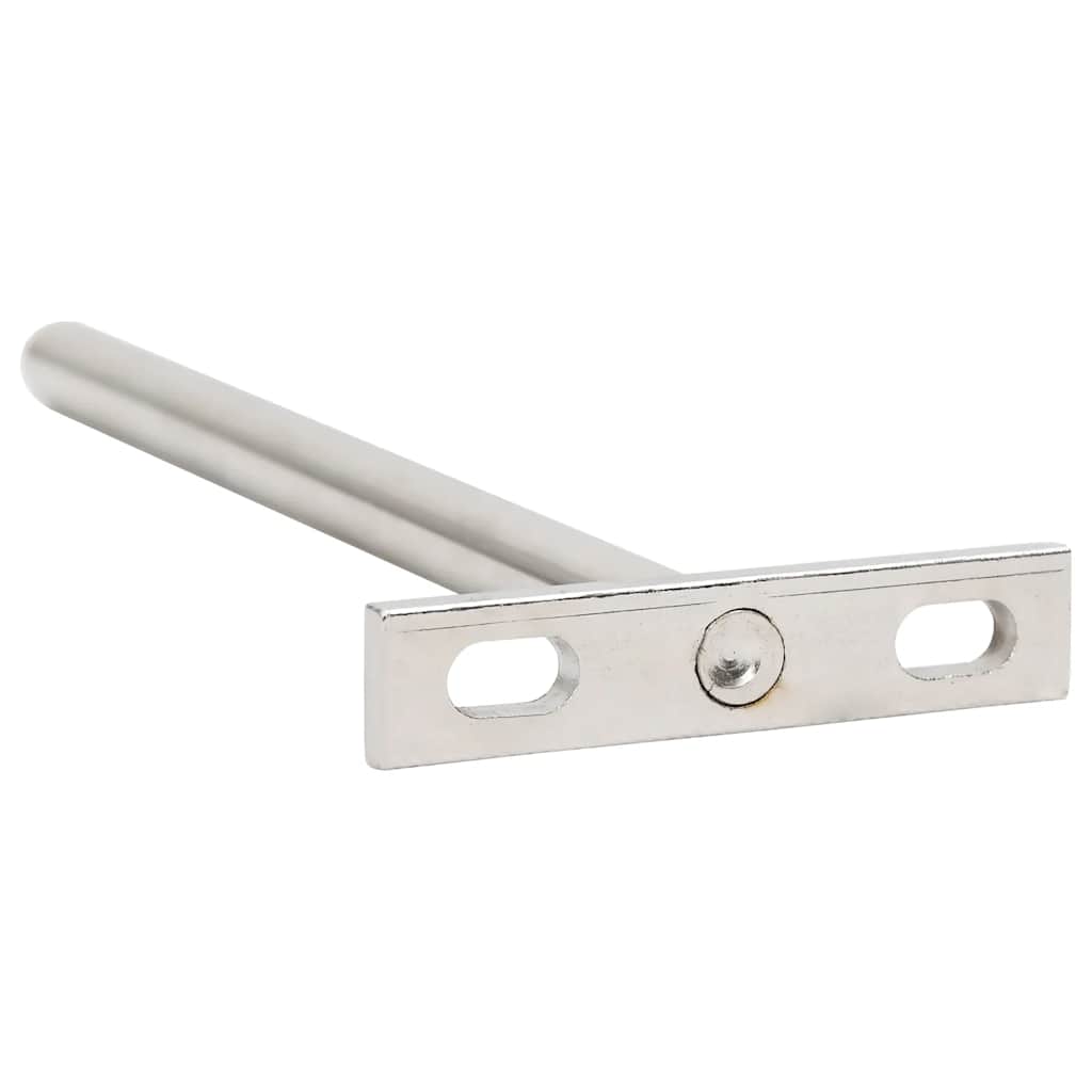 Flytende hyllebraketter 12stk usynlig Ø10x150 mm karbonstål vidaXL