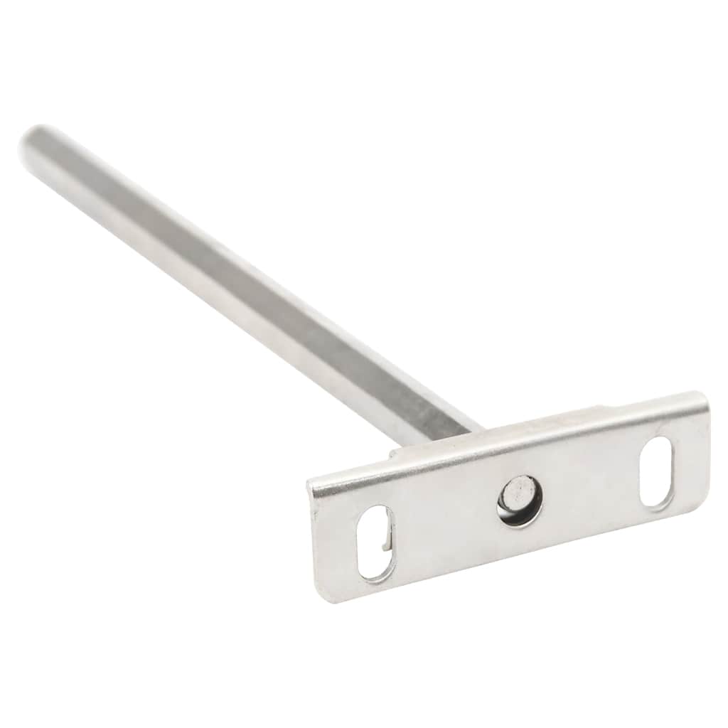 Flytende hyllebraketter 12stk usynlig Ø12x200 mm karbonstål vidaXL