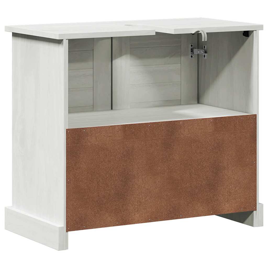 Vaskeskap VIGO Hvit og Antikkhvit 68 x 34 x 59 cm Heltre furu