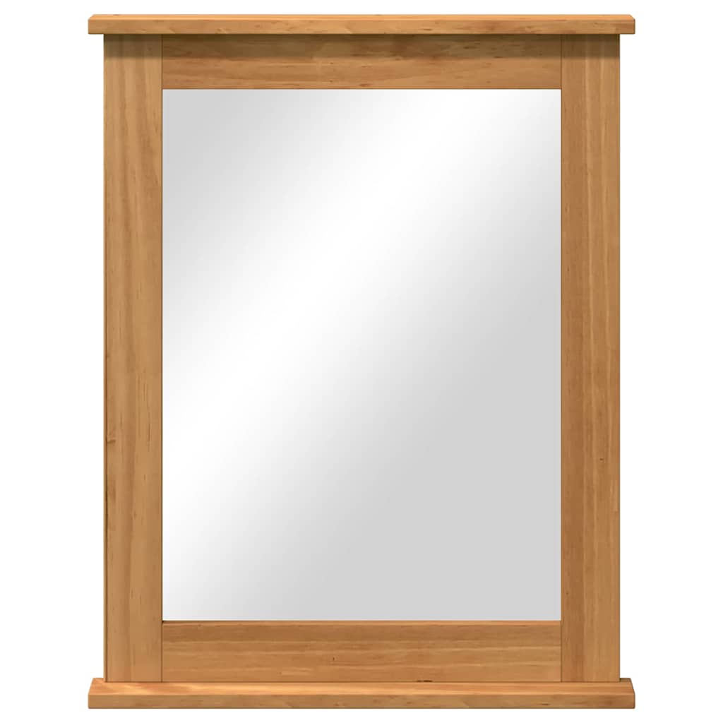 Speil med speil VIGO Honning brun 55,5 x 5 x 70 cm Heltre furu