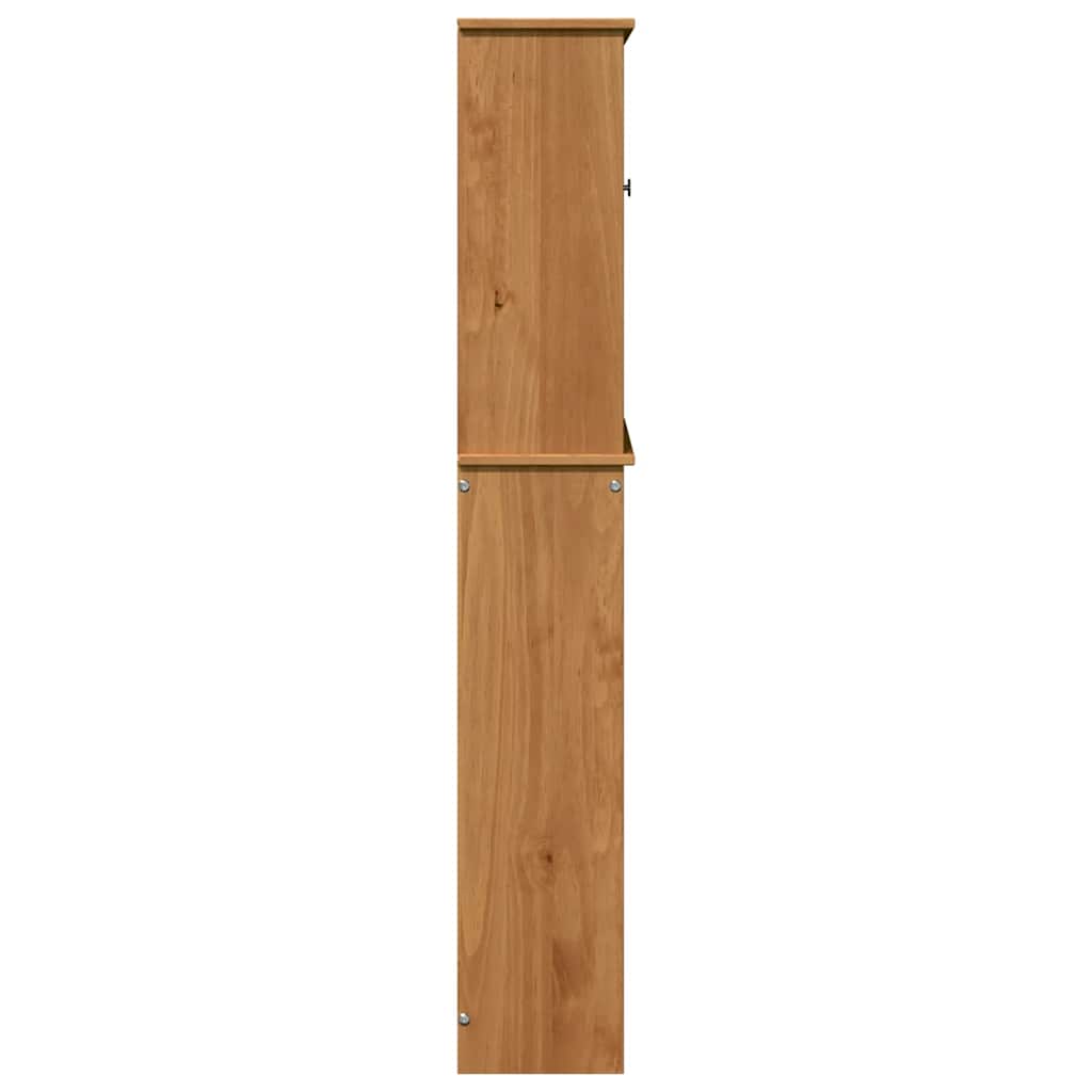 Toalett skap med dør VIGO Brun og Honningbrun 60 x 27 x 161 cm