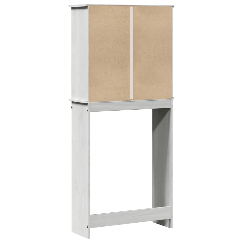 Vaskemaskinskap VIGO Hvit og Antikkhvit 72,5 x 27 x 161 cm