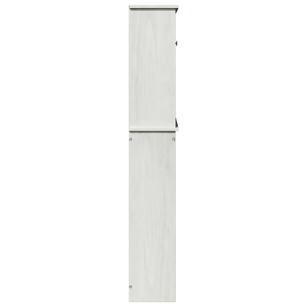 Vaskemaskinskap VIGO Hvit og Antikkhvit 72,5 x 27 x 161 cm